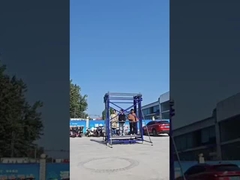 9m geleidingslijn vrachtlift buiten industriële vrachtlift Lift