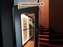 Veilig 1m hydraulisch verticaal platformlift voor gehandicapten op en af de trap