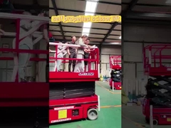 Zelfrijdend 12m 14m schaarhefbatterij schaarhef 10m werkhoogte