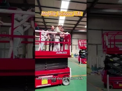 Zelfrijdende schaarhef 6m 8m 10m 12m 320kg 450kg Bouwvliegplatform