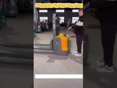 2 ton elektrische stapler vrachtwagen staand type vorklift pallet stapler