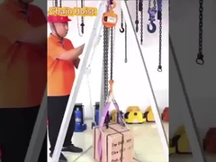 Handmatige ketenhefmachine Liftingsapparatuur 0,5 ton Handketenhefmachine