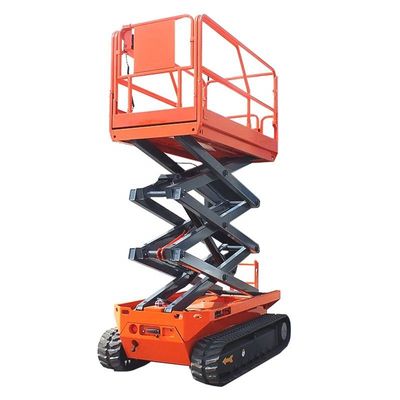 kopen 8m 10m 12m Crawler Scissor Lift Zelfrijdend Draagbaar Hydraulisch Lift online manufacture
