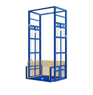 kopen 4 Post Easy Lift Cargo Lift Hydraulische verticale vrachtlift Lift online manufacture
