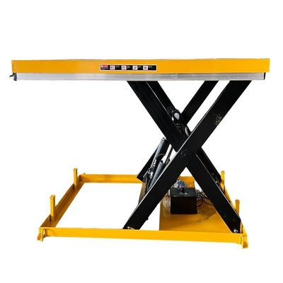 kopen 1000 kg kleine hydraulische lifttafel 1,3 m schaar-opheffingsplatform voor fabriek online manufacture