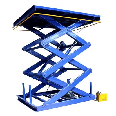 kopen Hoogte 4m 2000kg Hydraulische schaarlift Tafel Industriële dubbele schaarlift online manufacture
