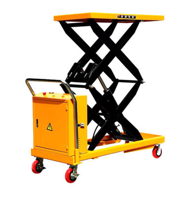 kopen Hoogte 1m Scharnier trolley Lift 1000KG 1 ton Hydraulische tafel trolley online manufacture
