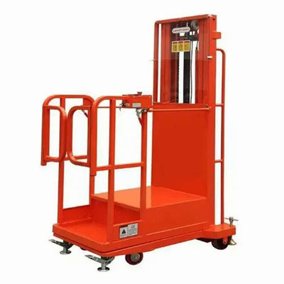 kopen 200 kg Semi Electric Order Picker 2.7m 3.3m 4.0m 4.5m Warehouse Picker Lift online manufacture