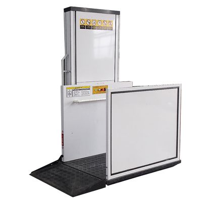 kopen Appartement Buiten Verticaal Platform Lift 3,5m Handicap Verticaal Platform Liften online manufacture