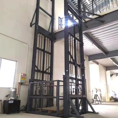 kopen 5m 5000kg Easy Lift Cargo Lift 5 ton Mezzanine Goods Lift Blauw online manufacture