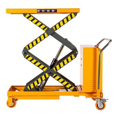 kopen 500 kg schaarheftruck half elektrische trolleyheftafel voor magazijn online manufacture