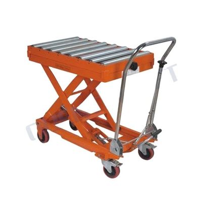 kopen 350 kg Hand schaar trolley Lift platform Hydraulische trolley 500 kg online manufacture