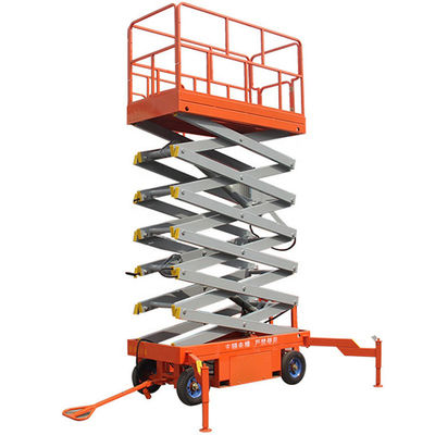 kopen 500 kg mobiele platformlift 9m schaarlift voor luchtwerk in buitengebouwen online manufacture