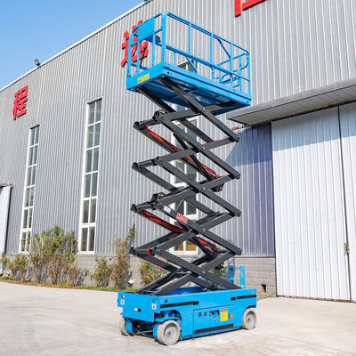 kopen 10 m 320 kg zelfrijdend hefplatform elektrisch aangedreven mobiele schaarhef online manufacture