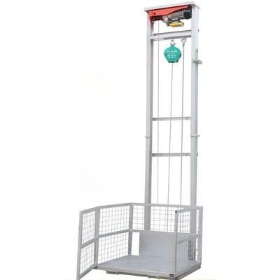 kopen Elektrische hydraulische vrachtlift 4 m klein hefplatform voor magazijn online manufacture