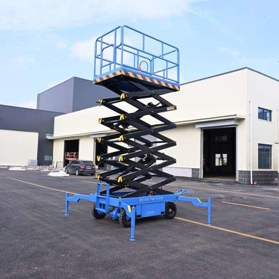 kopen Mobiele elektrische schaarheffen 0.5t 8m Werkplatform Voor de bouw online manufacture