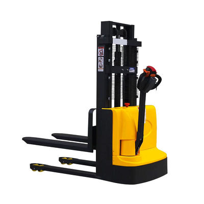 kopen Gele palletstapel 1200 kg 1500 kg elektrische palletstapel online manufacture