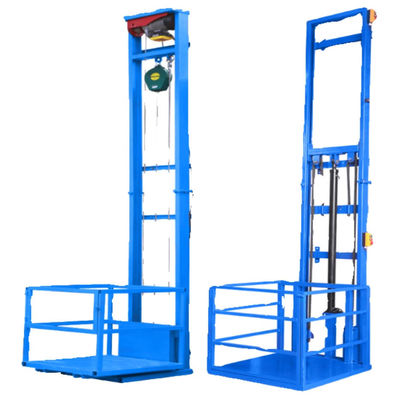 kopen 500 kg eenvoudige vrachtlift Lift 3m Huislift tafels voor goederen per persoon online manufacture