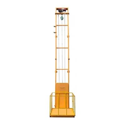 kopen 0.5 - 1 ton 6 m vrachtlift magazijn Gebruikte hydraulische verticale vrachtlift online manufacture