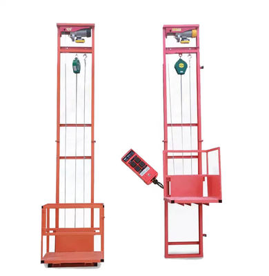 kopen 500 kg 1000 kg magazijn vrachtlift Verticale elektrische vrachtlift online manufacture