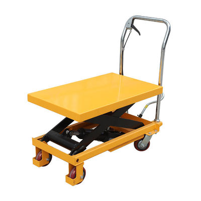 kopen 0.5 - 2 ton handmatige schaar trolley hydraulische heftafel voor industrie online manufacture
