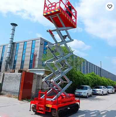 kopen 8m 10m 12m zelfrijdend elektrisch kruipend schaarhefplatform online manufacture