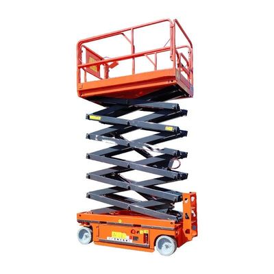 kopen 8m 10m 450kg zelfrijdende lift mobiele schaarliften voor werk op grote hoogte online manufacture