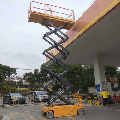 kopen 12m 14m CE goedgekeurd hydraulisch hefplatform mobiele schaarlifttrack online manufacture