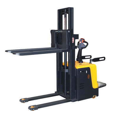 kopen Volledig elektrisch zelflaadend vorkhefstapel 1000 kg 2000 kg zelfopheffend palletstapel online manufacture