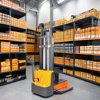 kopen Elektrische palletstapler 1 ton 3,5 m zelflaadbare opheffende palletstapler online manufacture