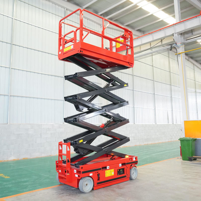 kopen 10m Zelfrijdende Schaarhoogwerker 450kg Elektrisch Hydraulisch Platform online manufacture