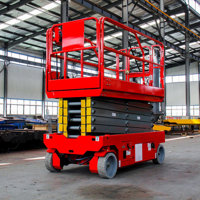 kopen Elektrisch hydraulisch zelfrijdend schaarhefplatform 12m 320kg laadvermogen online vervaardiging