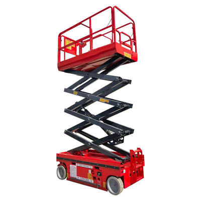 kopen 8m 10m 12m Hydraulic Mobile Scissor Lift Platform With 450kg Load Capacity online vervaardiging