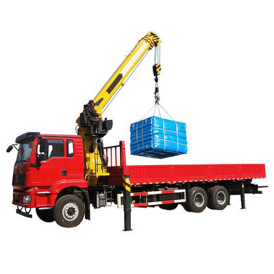 kopen 5 Ton 8 Ton Truck Mounted Cranes Straight Boom Cargo Crane online vervaardiging