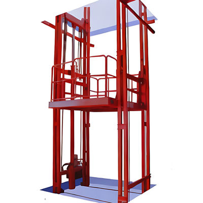 2T mezzanine vloer goederenlift 5m 2000KG magazijn vrachtlift