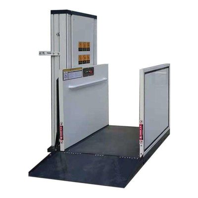 Kleine woning Hydraulische rolstoellift 2m 250kg Hydraulische lift voor gehandicapten