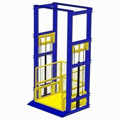 Wandgebouwde industriële vrachtlift 9m Hydraulische goederenlift