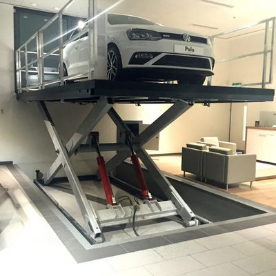 3500kgs Automotive Lift Tafel 3m Vaste auto schaar Lift Voor Garage