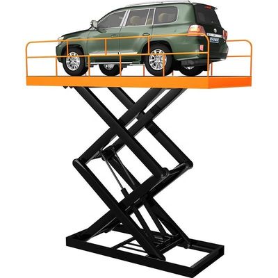 5000 kg Hydraulische elektrische schaar Auto Lift Tafel Voor Parkeren