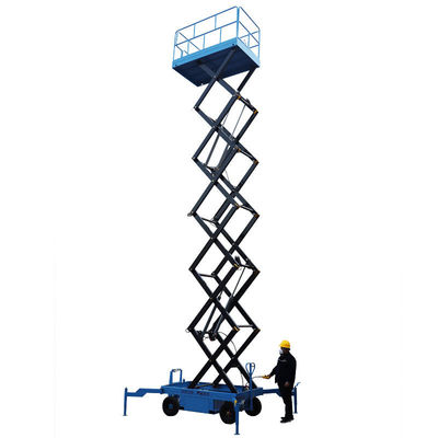 Luchtwerk 14m Scherenlift 1000KG 50 Ft Scherenlift Voor Fabriek