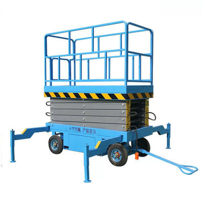Batterij aangedreven 10 meter scherenlift Hydraulisch mobiel scherenplatform