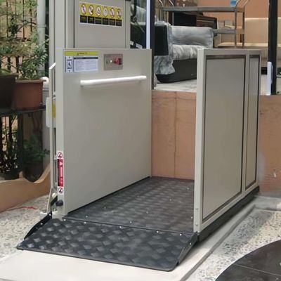 Eenpersoons hydraulische lift voor gehandicapten / 8m verticale stoellift voor thuis