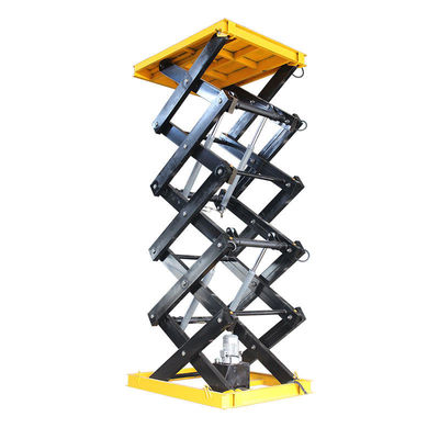 Dubbelcilinder schaarhefplatform 5m 1000kg Elektrische schaarheftafel