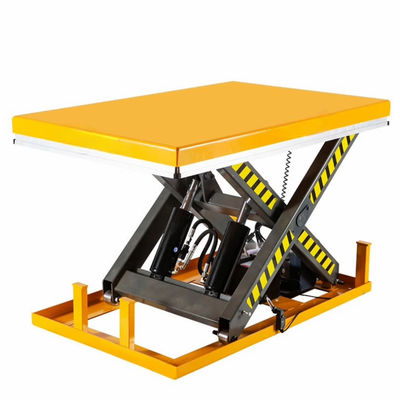 4000 kg capaciteit Vaste hydraulische schaarhef Verticale kleine heftafel