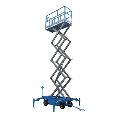 6m 8m 10m 12m Hydraulische elektrische schaar mobiele lift luchtwerkplatform