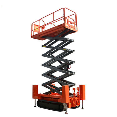 8m 10m Crawler zelfrijdende schaarliften luchtwerk schaar type hydraulische lift