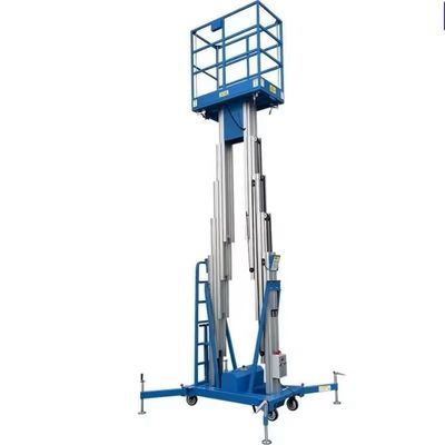 Dubbelmast aluminium liften 14m Hydraulisch aluminium legering liften platform