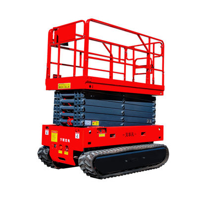 2 ton elektrische liften werkplatform zelfrijdend schaarkrollift
