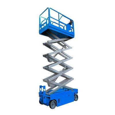 230 kg klein mobiel hydraulisch hefplatform zelfrijdend schaarhef