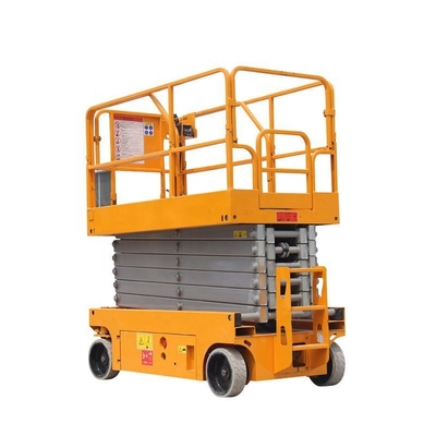 6m zelfrijdend elektrisch schaarlift klein hydraulisch hefplatform